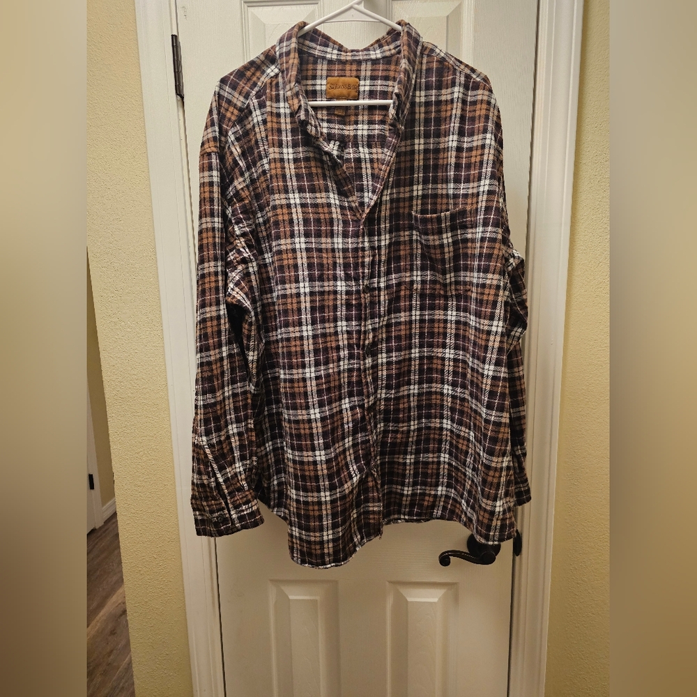 St. Johns Bay Mens Flannel 3XLT